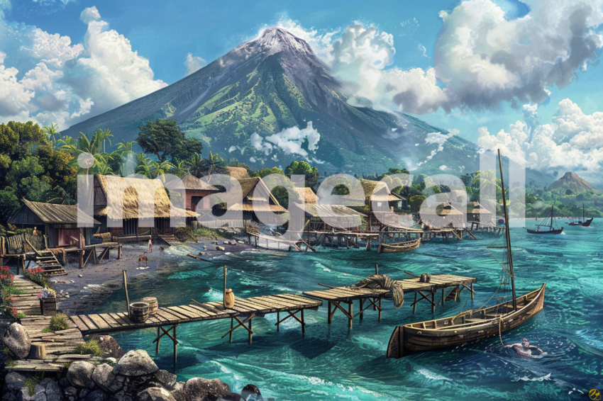 Cspreeti The villages wooden docks teem with activity as fish 3322bba1 5a1a 46e1 8885 d66af214c585 0