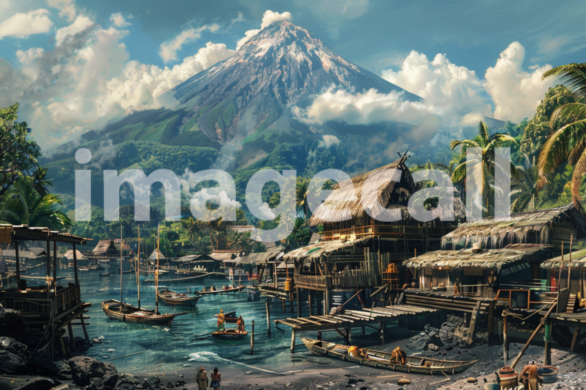 Cspreeti The villages wooden docks teem with activity as fish 3322bba1 5a1a 46e1 8885 d66af214c585 3