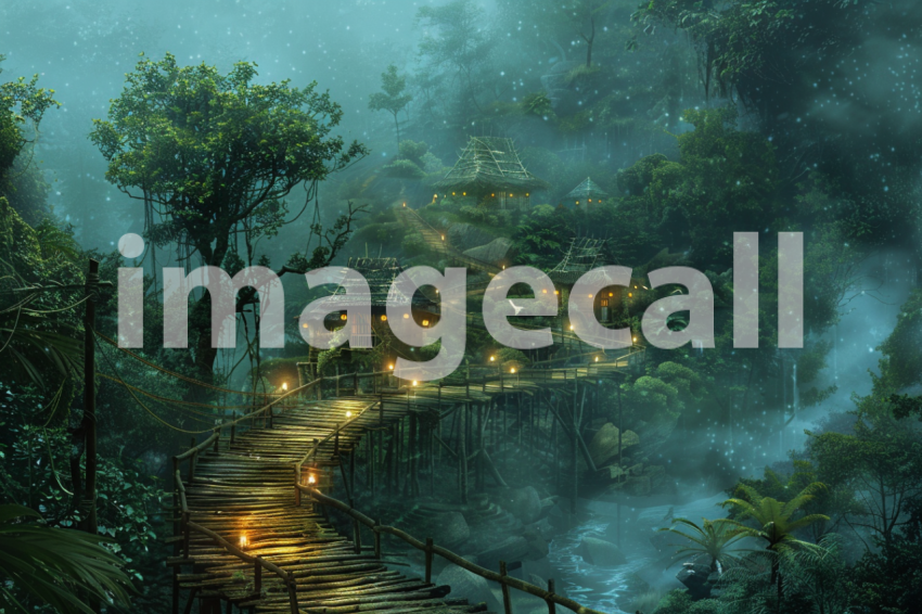 Cspreeti The villages wooden walkways wind through the mist s 39979696 765b 401e 8b2b 9ccb086b34e0 0