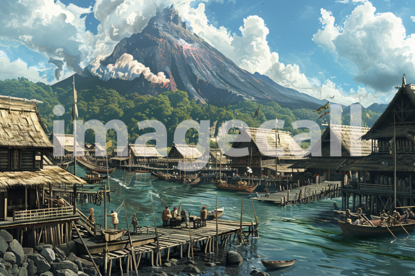 Cspreeti The villages wooden docks teem with activity as fish 3322bba1 5a1a 46e1 8885 d66af214c585 2