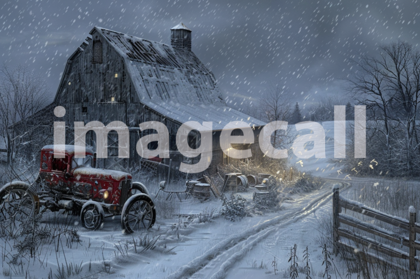 Cspreeti A haunted farm engulfed in a spectral blizzard where 6c9923bb 71ed 4c97 8cdc 340826953c87 3