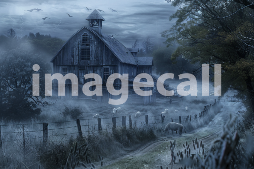 Cspreeti A haunted farmstead shrouded in a thick spectral mis 7226bc44 1056 4094 8a8d 715fb3803a3f 1