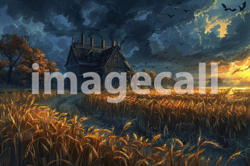 Cspreeti A haunted farmstead surrounded by fields of spectral 31d427c9 c511 4de9 8dbc eea419f8b593 1