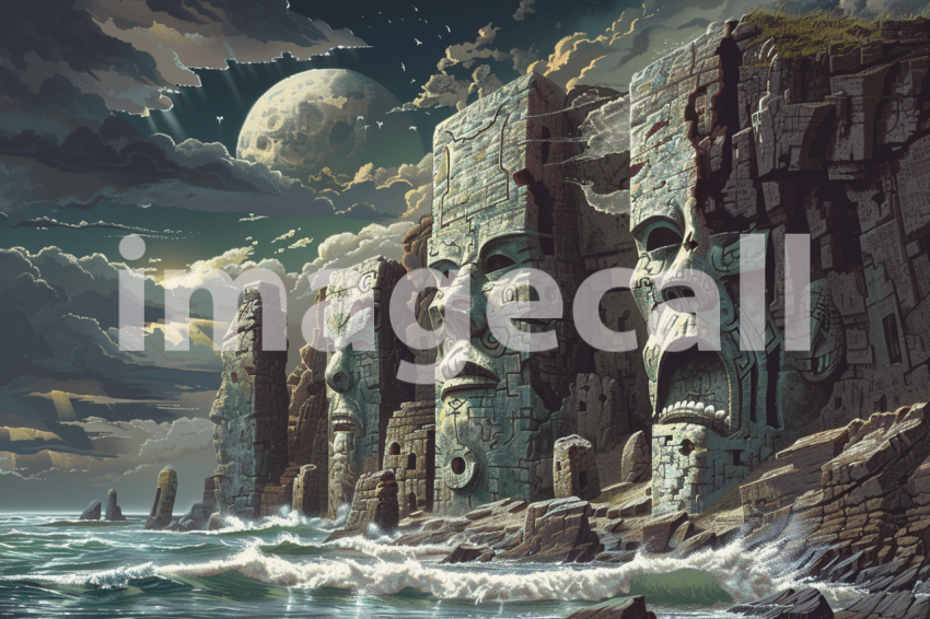 Cspreeti A haunted sea coast surrounded by jagged cliffs thei fc307bee 2625 47f6 a8ba 622fc9aab4fa 1
