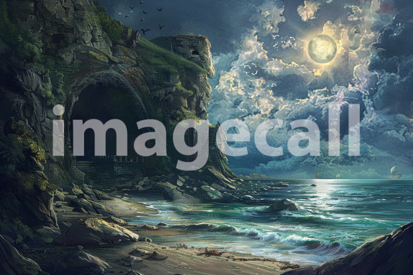 Cspreeti a sea coast background scene digital illustration de f328aa8b 0021 476b a9c4 def6770c9180 0