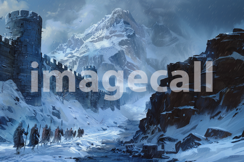 Cspreeti a snow war background scene digital illustration det 862ddbcb 33dd 4d4f a686 5a164b0d9875 2