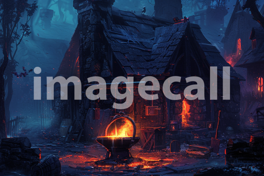 Cspreeti A spectral blacksmiths forge glows with ghostly fire dd5218fb e309 4035 9213 79481e791351 0