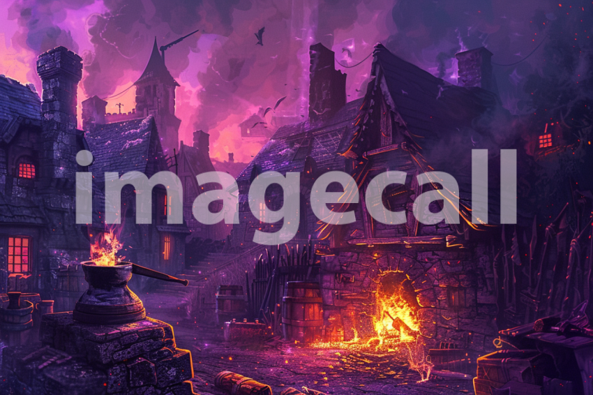 Cspreeti A spectral blacksmiths forge glows with ghostly fire dd5218fb e309 4035 9213 79481e791351 2