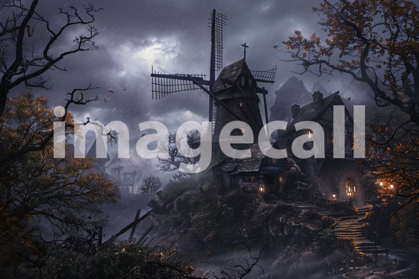 Cspreeti Cursed windmill creaks ominously in the eerie silenc dd6c1f46 805f 412c b559 a054c0fca163 0