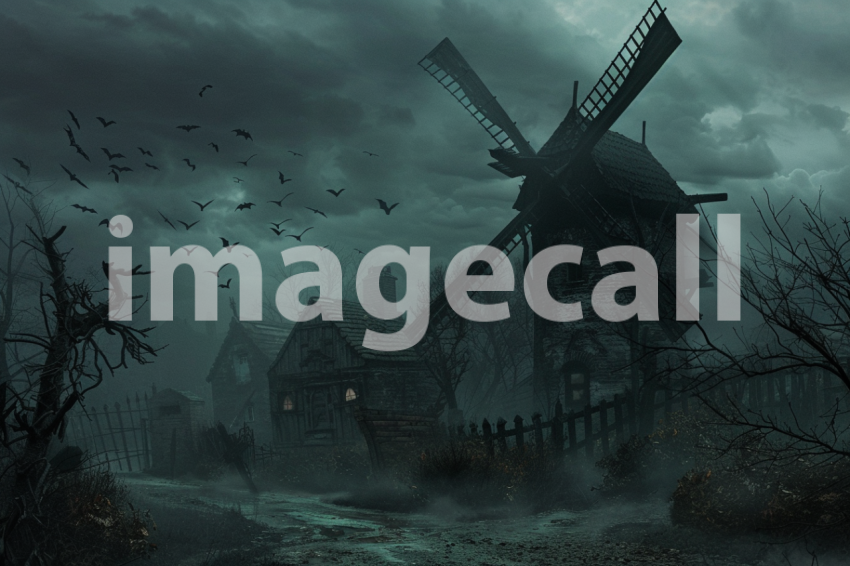 Cspreeti Cursed windmill creaks ominously in the eerie silenc dd6c1f46 805f 412c b559 a054c0fca163 2