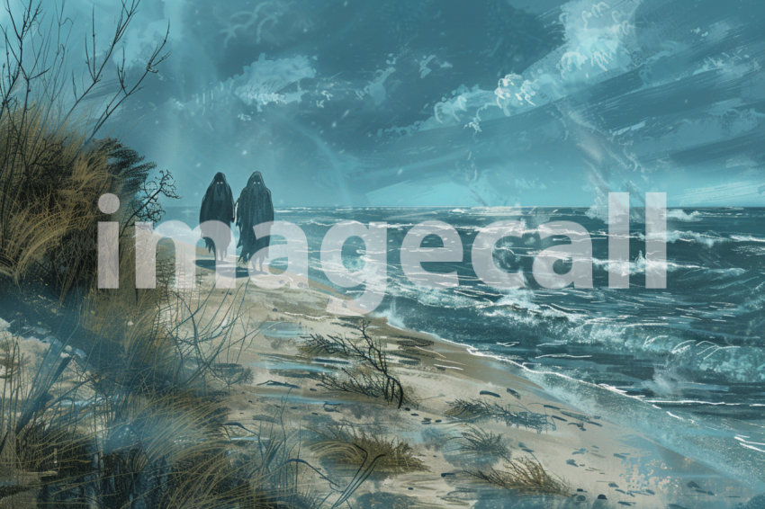 Cspreeti Ghostly apparitions walk the haunted sea coasts sand 198da4d1 85a4 477c acf8 da5f3721c508 3