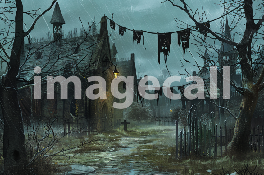 Cspreeti Tattered banners flutter in the haunted village squa b0e0f5ec c7c1 47c4 830d d51ab7fb6afc 3