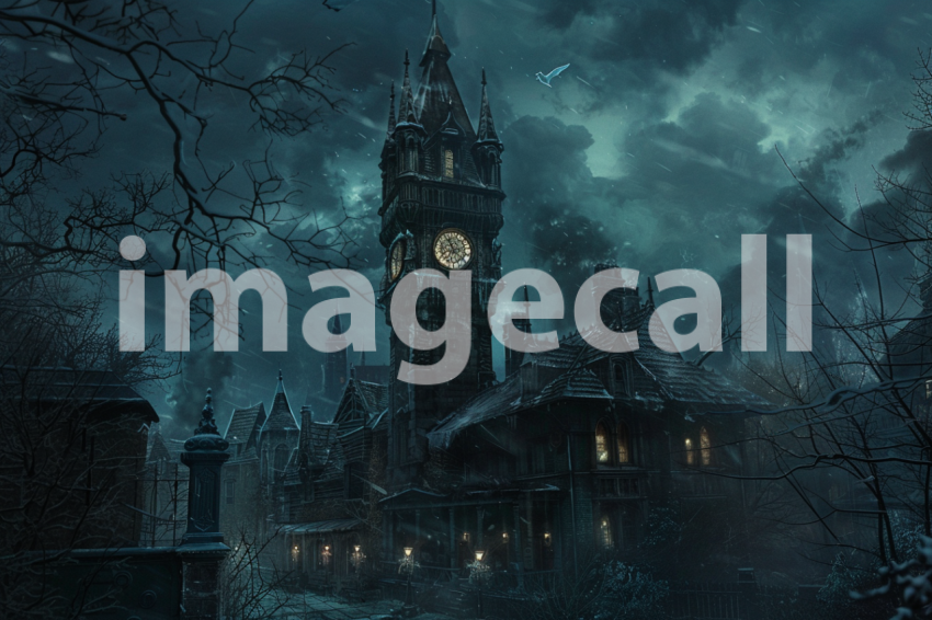 Cspreeti The haunted clock tower looms over the town square i 8a5f686e 5c8f 4b6e 8011 fe5c98361cf1 1