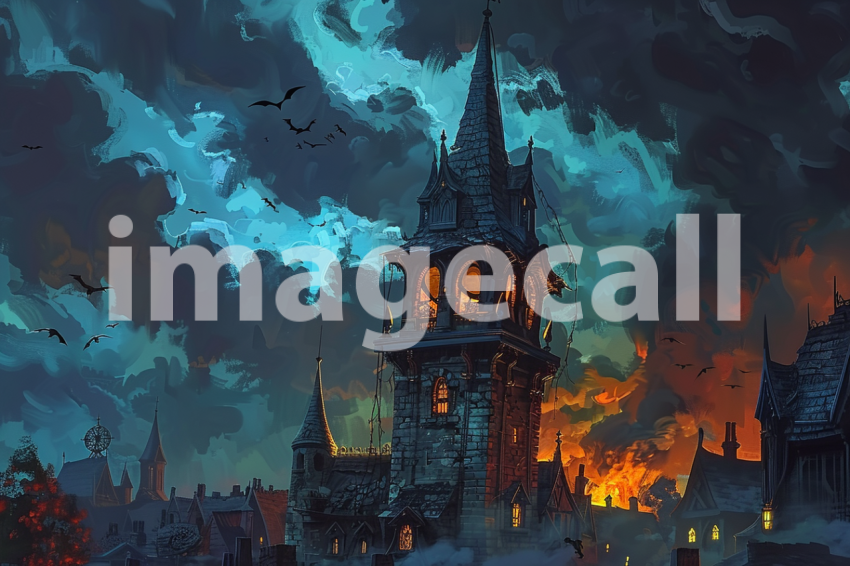 Cspreeti The haunted clock towers ancient bell tolls with a m 3362bda9 7660 4085 87b3 4f8c230f7c94 1