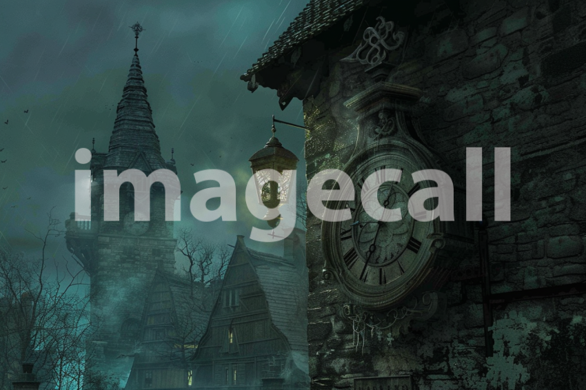 Cspreeti The haunted clock towers ancient bell tolls with a m 3362bda9 7660 4085 87b3 4f8c230f7c94 2