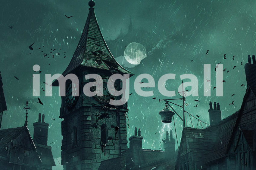 Cspreeti The haunted clock towers ancient bell tolls with a m 3362bda9 7660 4085 87b3 4f8c230f7c94 3