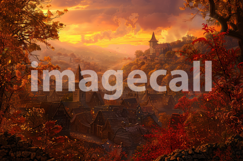 Cspreeti A village engulfed in the fiery colors of autumn whe ea3f14d7 af26 43ef a6f9 d2d2b0d6760e 3