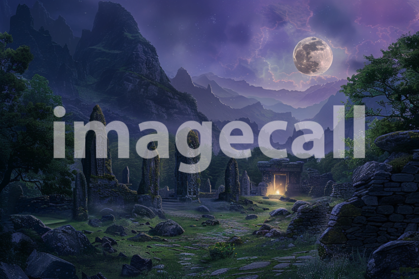 Cspreeti A village enveloped in a mystical aura under the lig bed2bfad 4a84 40aa 9ce2 63f040e1a789 1