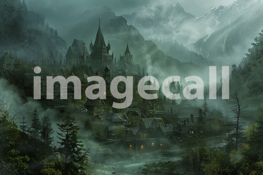 Cspreeti A village enveloped in a mystical mist where the air b413ed8d a05e 4019 a721 25f93b3229bd 0