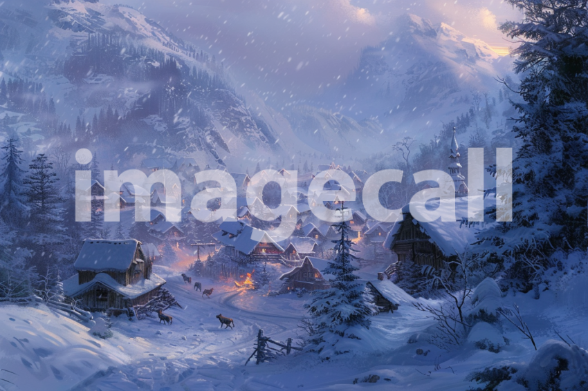 Cspreeti A village enveloped in an enchanted silence broken o c14a17ee 1d30 41c3 b561 4379744cc45c 3