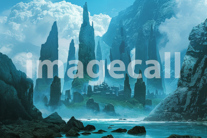 Cspreeti A village surrounded by towering sea stacks and rock 24d82a52 cbfa 4f4c b993 1cdf384614b5 1