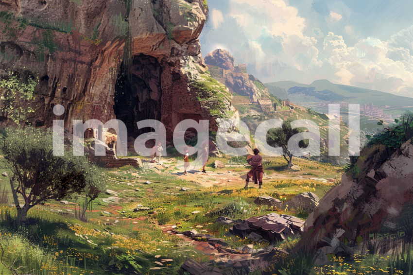 Cspreeti Children play among the rocky outcroppings that dot  d1795ff4 e349 4db6 b4c7 299a70958ede 0