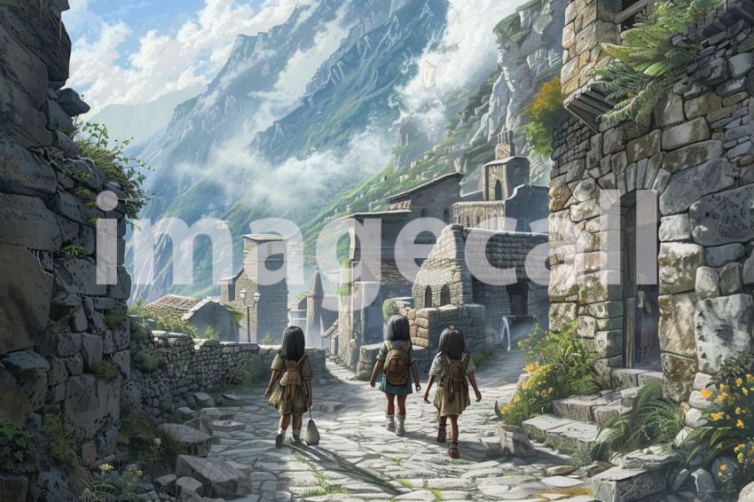 Cspreeti Children explore the villages ancient ruins their fo 85d689e8 79ec 42ca af66 efbaa9f8841d 3