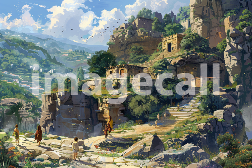 Cspreeti Children play among the rocky outcroppings that dot  d1795ff4 e349 4db6 b4c7 299a70958ede 1