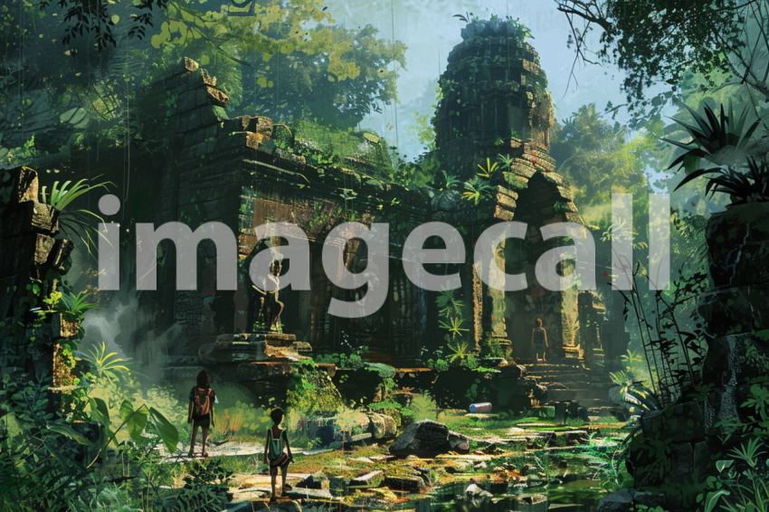 Cspreeti Children play among the ancient ruins that lie on th 2f2032e8 7a64 4e0d 8ec9 df8fd6be4c9a 3