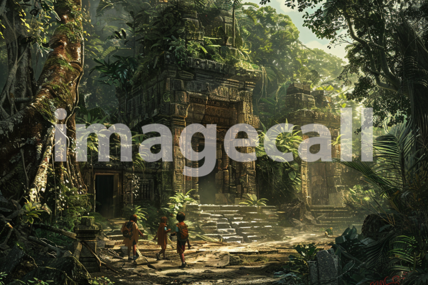 Cspreeti Children play among the ancient ruins that lie on th 2f2032e8 7a64 4e0d 8ec9 df8fd6be4c9a 0