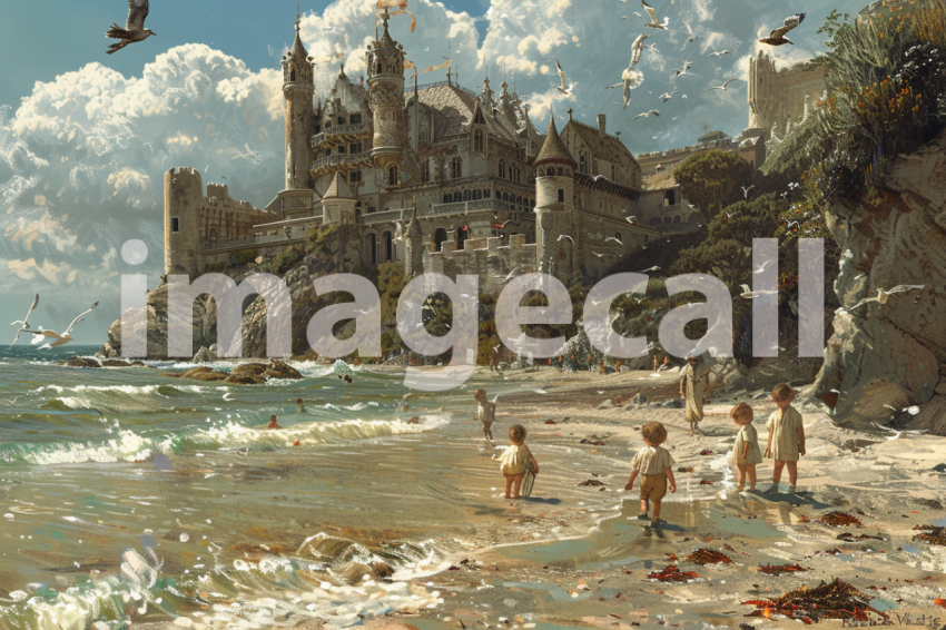 Cspreeti Children play in the sandy coves that dot the coastl 1bdf4401 c84c 45a6 b907 dcd6b14531b9 2