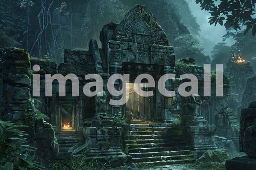 Cspreeti Eerie lights flicker in the villages abandoned templ b795ede8 95f6 4839 bfbd 3dac377fe50a 3