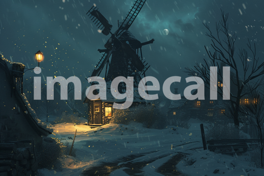 Cspreeti Eerie lights flicker in the villages abandoned windm 8ed09e08 e704 4019 bce7 3b5082b03253 3