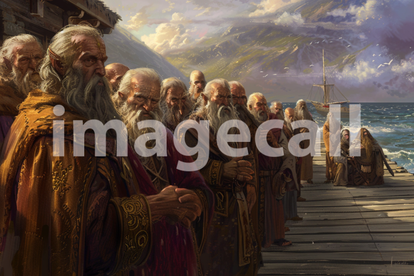 Cspreeti Elderly villagers gather at the village pier their f 5f5c9948 0942 45dc 904e 378dc5b36c3e 0