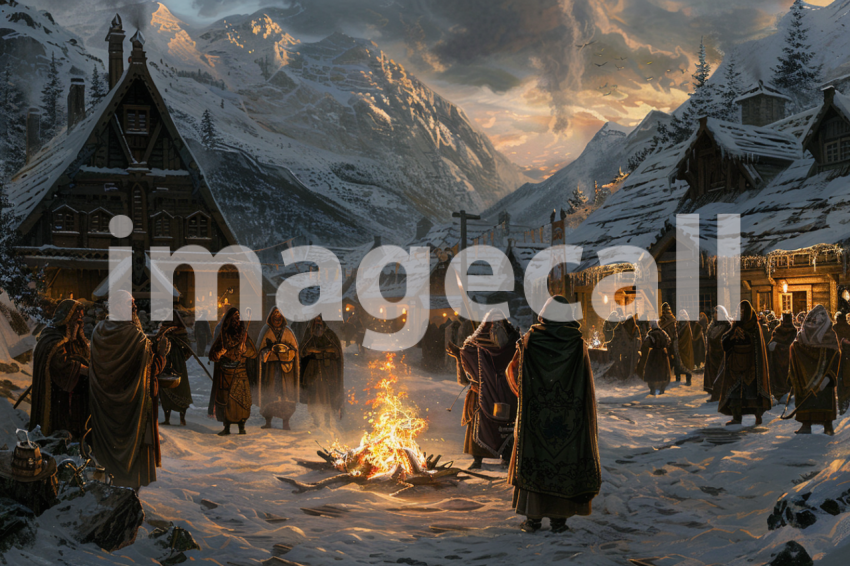 Cspreeti Elderly villagers gather around a crackling bonfire  186dd078 26eb 46c8 91f0 b5977fa5235b 3