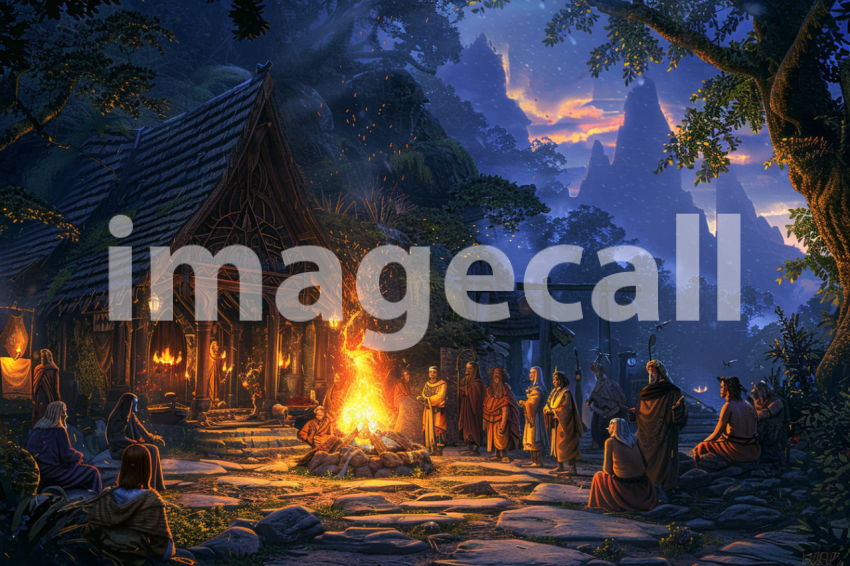 Cspreeti Elderly villagers gather around a crackling fire in  3ebe2a02 163d 426e 8418 b53a3f1ae2c3 1