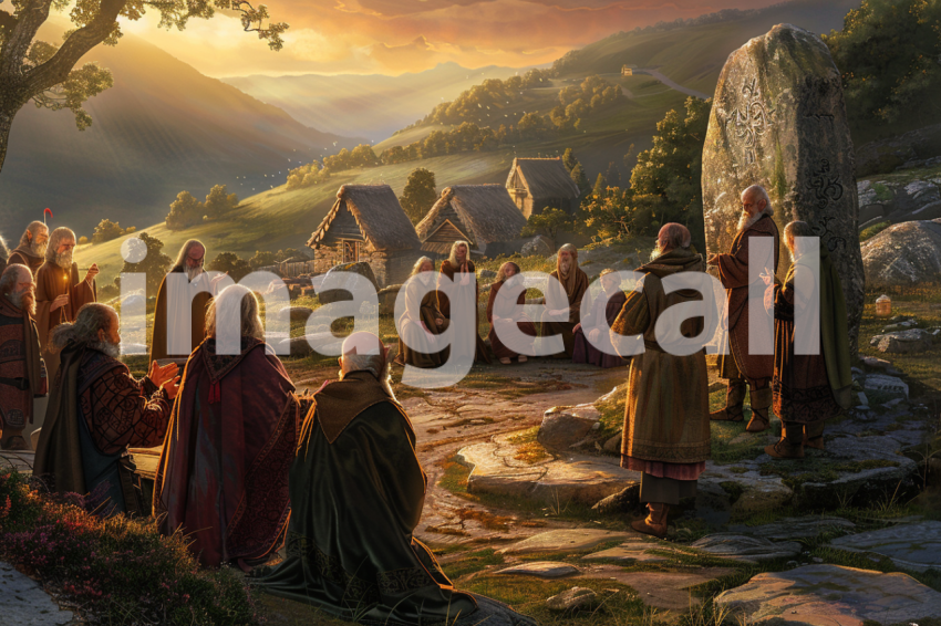 Cspreeti Elderly villagers gather at the villages ancient sto 6e066db9 363a 4b1b a7d7 822d558e3d71 3