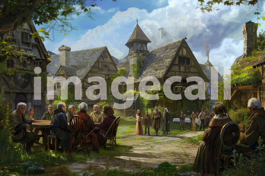 Cspreeti Elderly villagers gather in the village square to sh 02c64031 60a4 4833 9658 8d04b5d71437 3