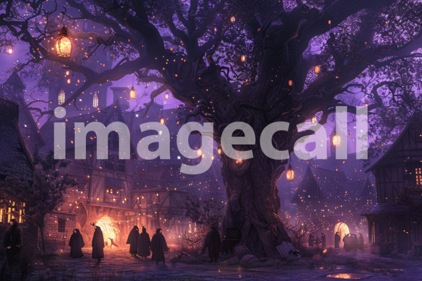 Cspreeti Ghostly figures wander the village square at midnigh 7a0a2c5c b234 4006 97d9 7b4d290ac276 0