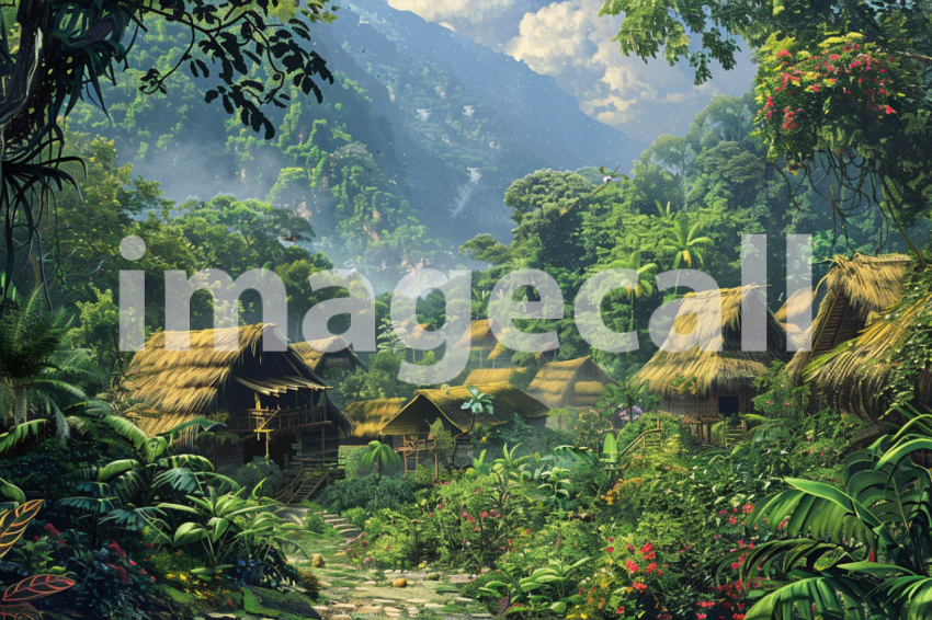 Cspreeti The village hidden deep within the jungle its thatch fd77a848 265b 4a75 b45e 5a4b15895a63 1