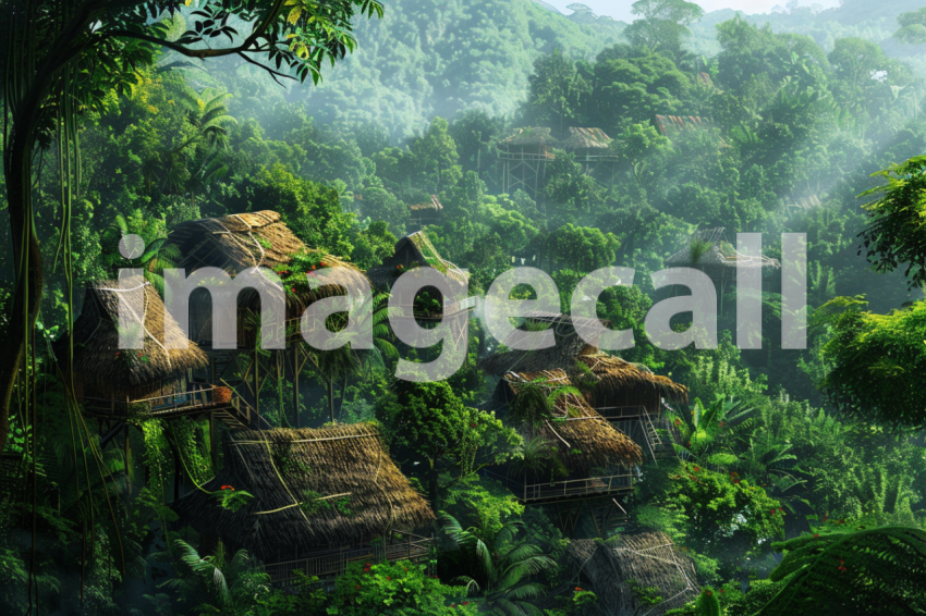 Cspreeti The village hidden deep within the jungle its thatch fd77a848 265b 4a75 b45e 5a4b15895a63 2