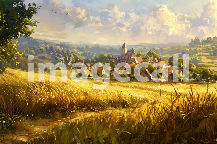 Cspreeti The village nestled in a lush valley its quaint cott 7fadadd9 106e 40e6 ae35 469873ecb758 3