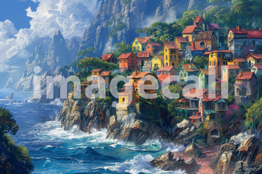 Cspreeti The village nestled along the rugged sea coast its c b57c0e03 9685 47b1 9473 c9781a174d52 1