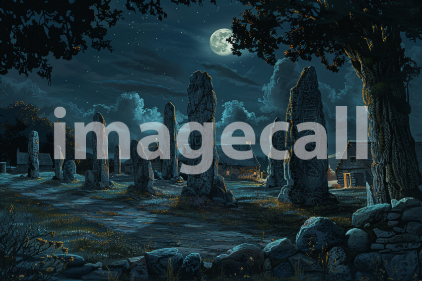 Cspreeti The villages ancient standing stones are bathed in m 365e9d81 7b69 4257 a703 c70ebf14305e 2