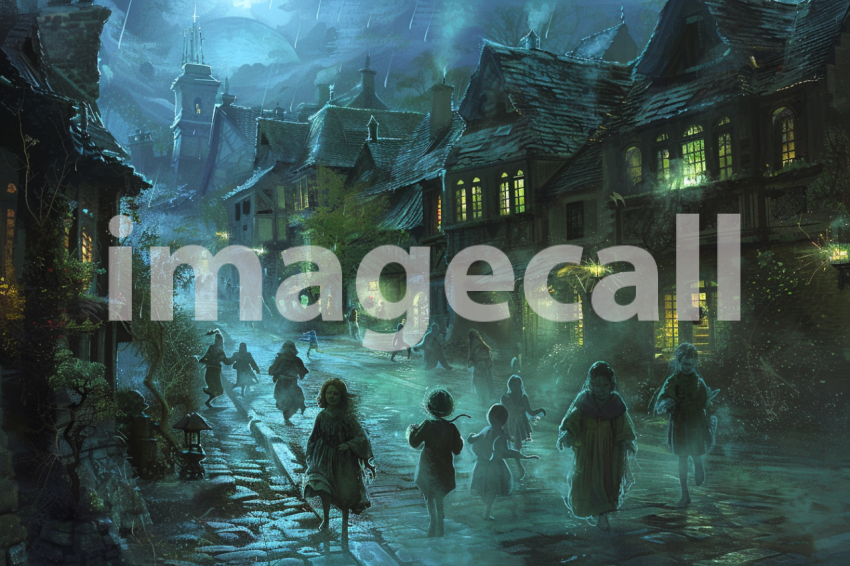 Cspreeti The villages children play in the streets during the d49396b7 27a1 469a a8f1 202daf5710b6 3