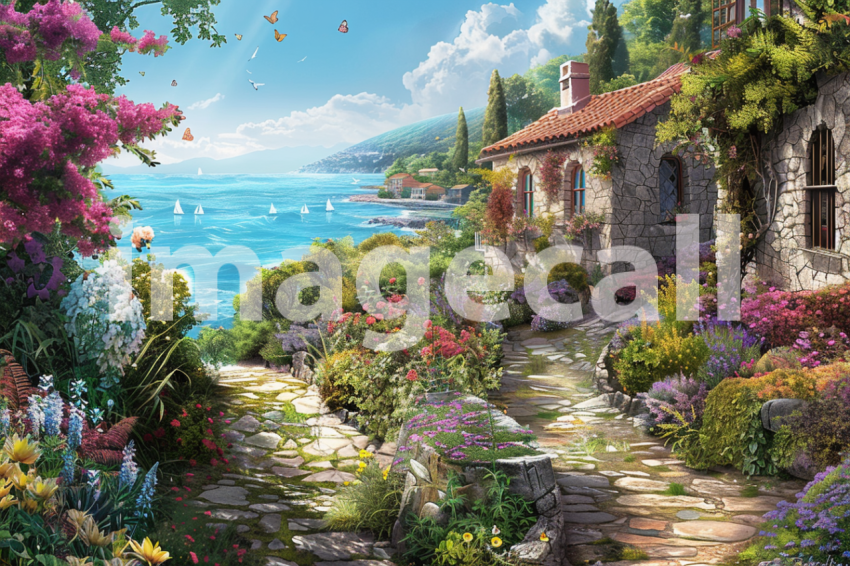 Cspreeti The villages coastal gardens are a riot of color and 24c385b4 2f85 48a6 87b6 8d7aec7f37b5 3