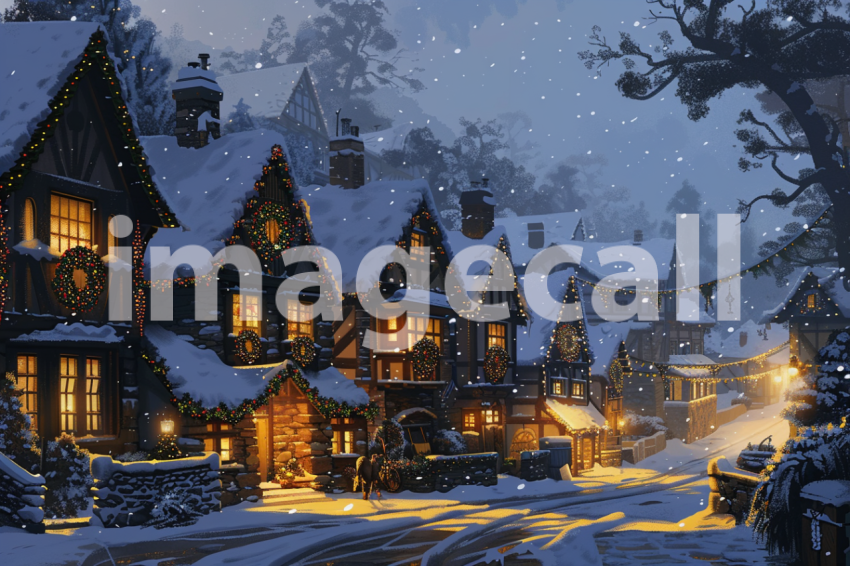 Cspreeti The villages cozy cottages are decorated with festiv 647bccf4 98b2 4a3a 8cd9 ab810fff5768 2