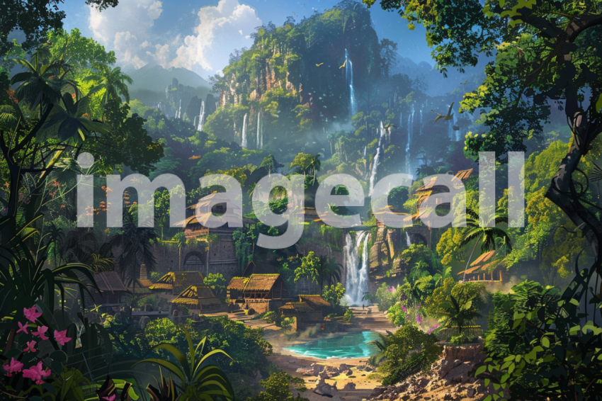 Cspreeti The villages dirt paths wind through the dense under f736a4bd 116f 42e1 948b 3d6769b70cd4 3