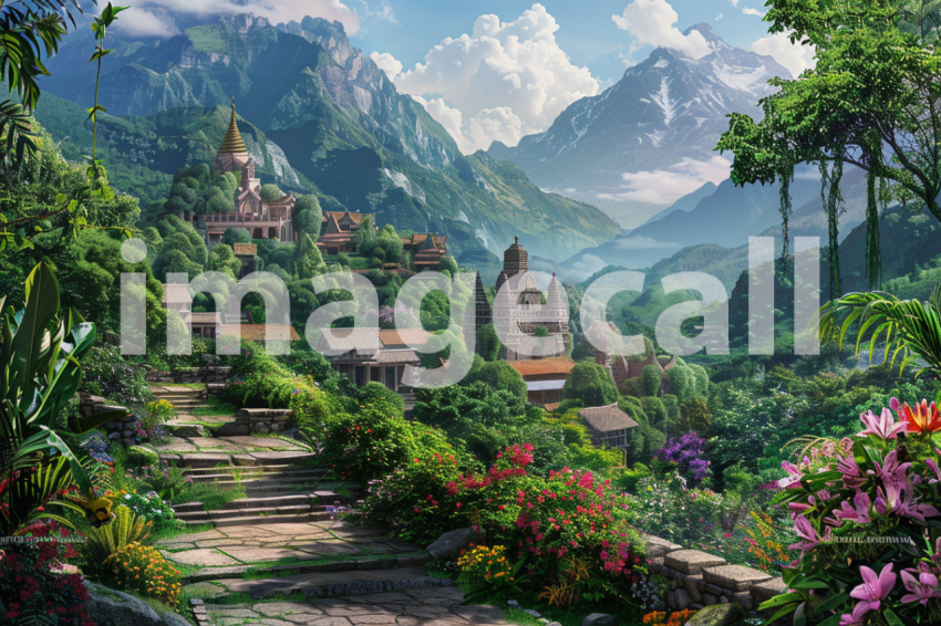 Cspreeti The villages hidden gardens are a lush oasis in the  97cc19ac bbe1 43e8 a8f4 4129dde31e88 0