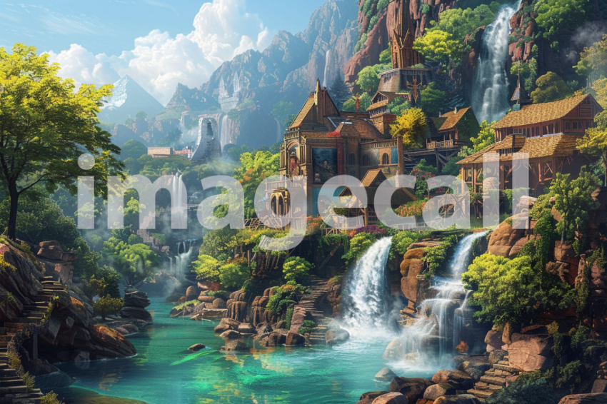 Cspreeti The villages hidden waterfall cascades down the rock aff50997 427b 42e3 876c 2fe79409d202 1